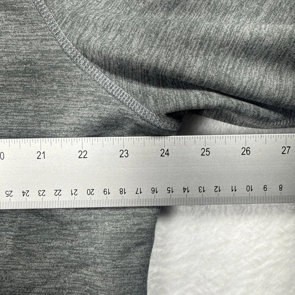 North Face Canyonlands Mens XL Gray Fleece Lined 1/4 Zip Pullover NF0A3SO7